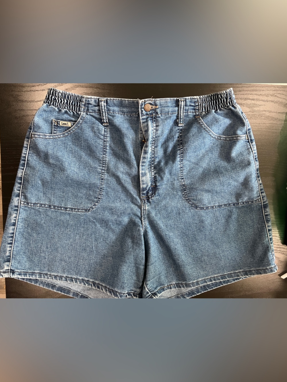 Lee Blue Denim Women's Shorts